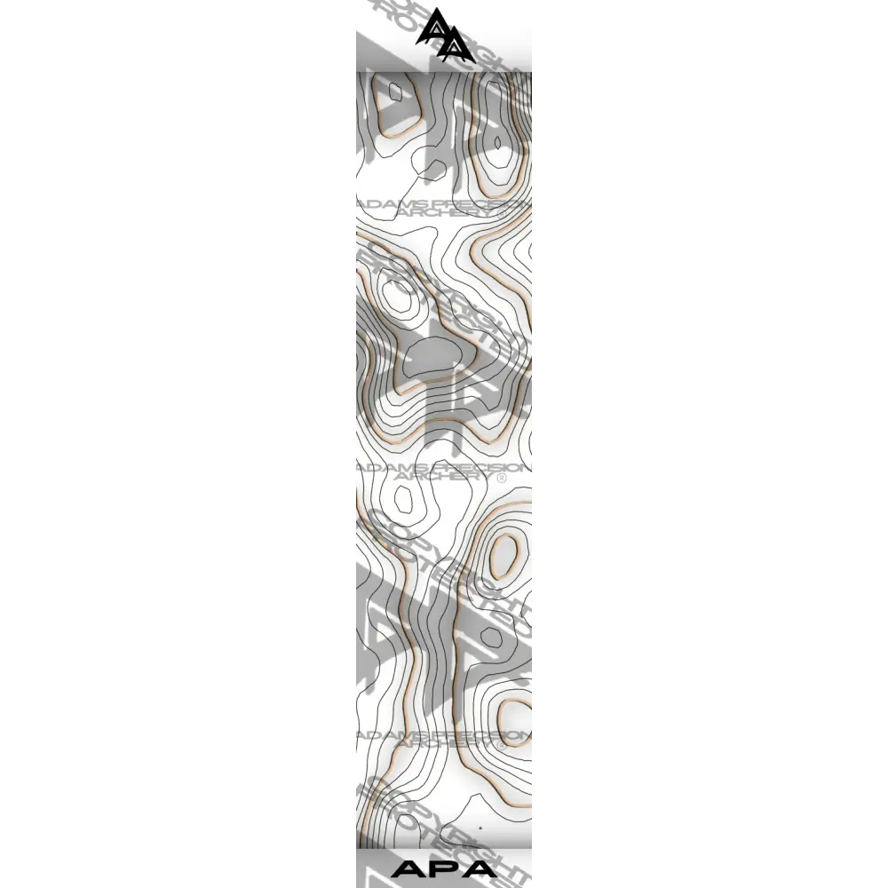 TOPO 2.0 SERIES ARROW WRAPS - WHITE | SAND MATTE (STANDARD)