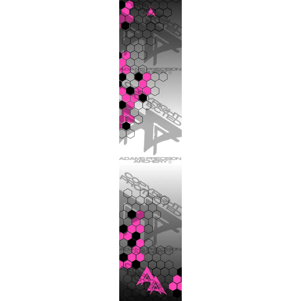 VANISHING HEX 2.0 WHITE | PINK SIZE: 1.05’’X5’’ OVERSTOCK