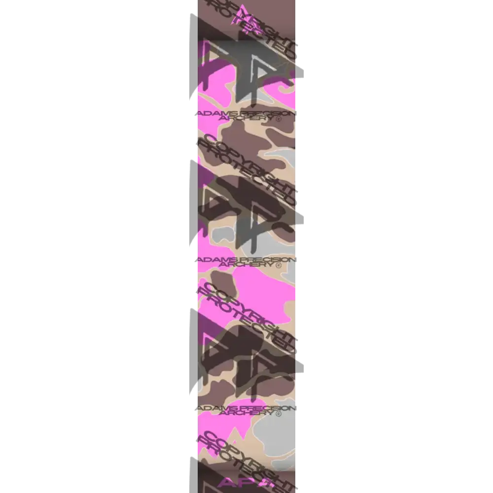 VINTAGE DUCK CAMO SERIES ARROW WRAPS - BUBBLE GUM SAND MATTE (STANDARD)
