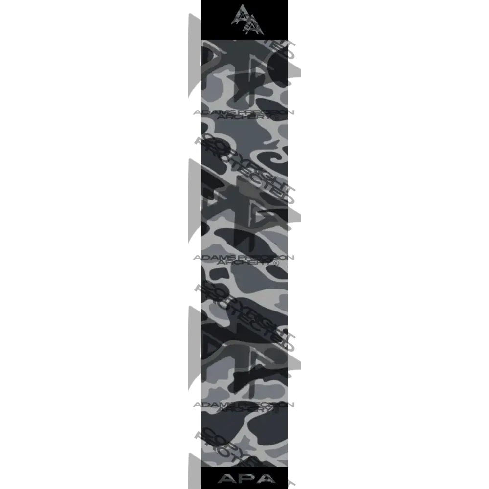 VINTAGE DUCK CAMO SERIES ARROW WRAPS - GREY/GREY MATTE (STANDARD)