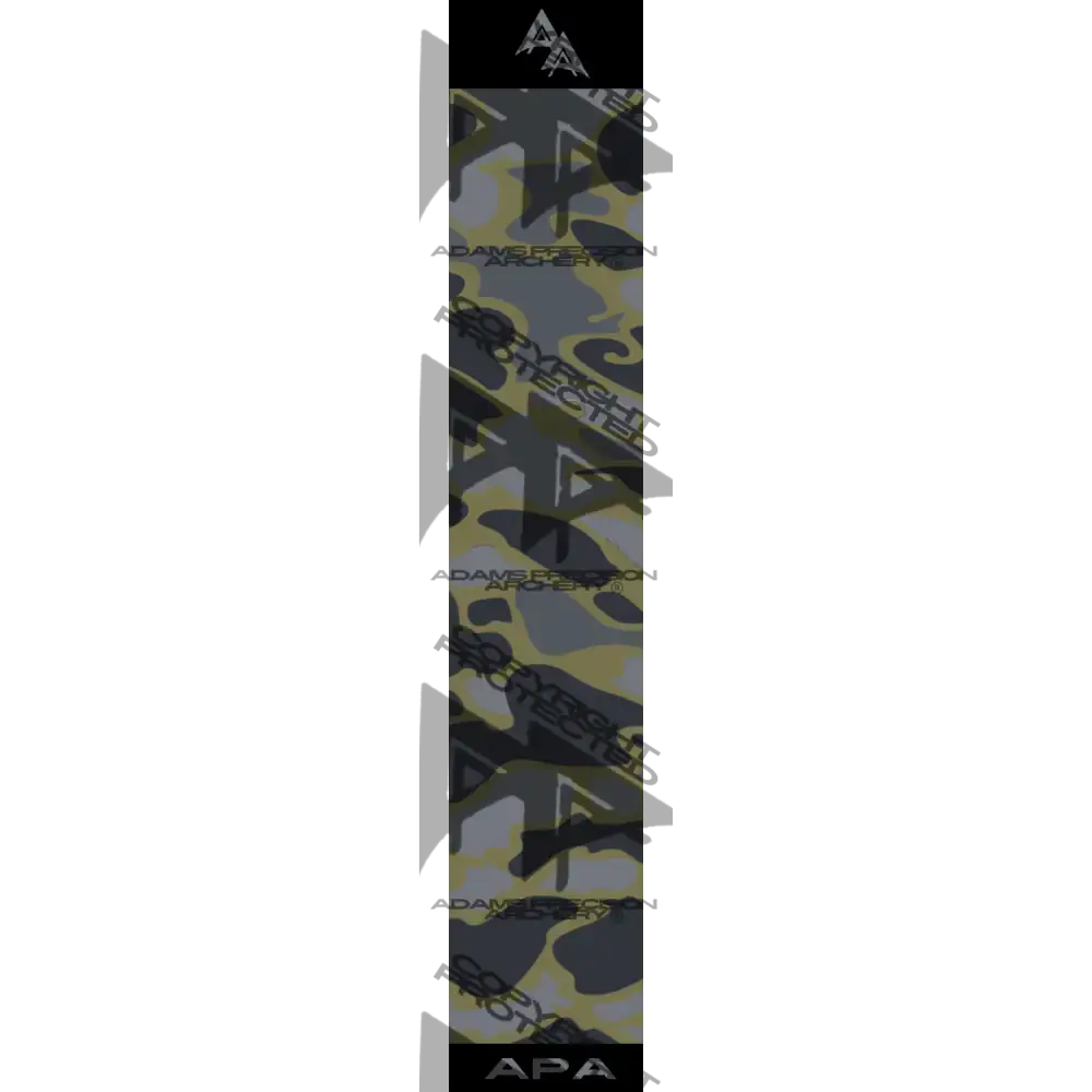 VINTAGE DUCK CAMO SERIES ARROW WRAPS - GREY/OD GREEN MATTE (STANDARD)