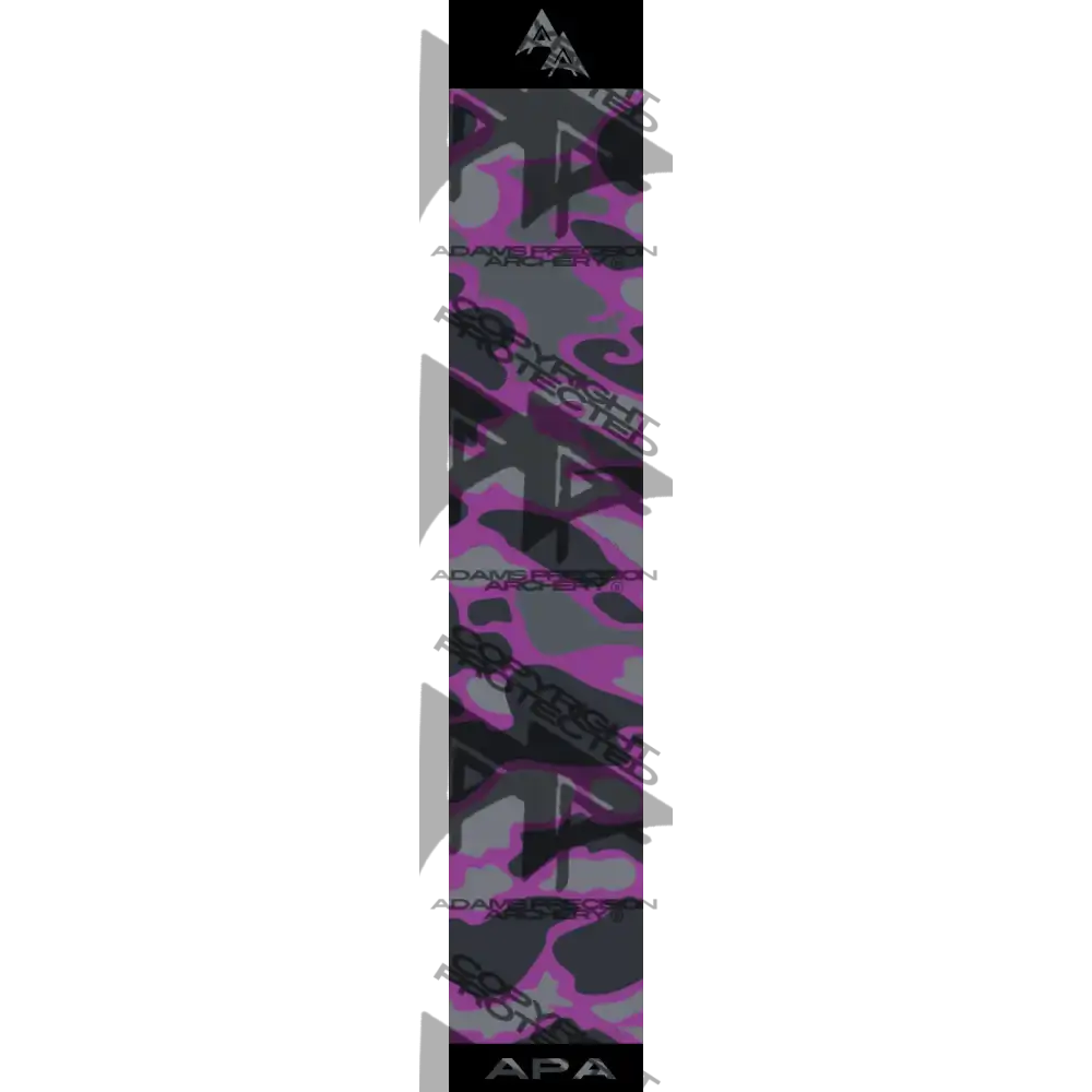 VINTAGE DUCK CAMO SERIES ARROW WRAPS - GREY/PURPLE