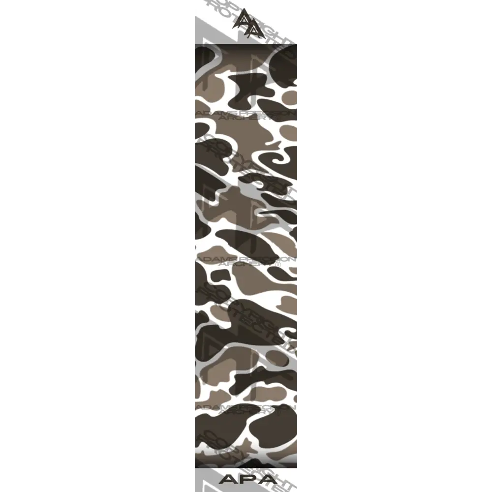 VINTAGE DUCK CAMO SERIES ARROW WRAPS - KODIAK INVERSE MATTE (STANDARD) / BANDED