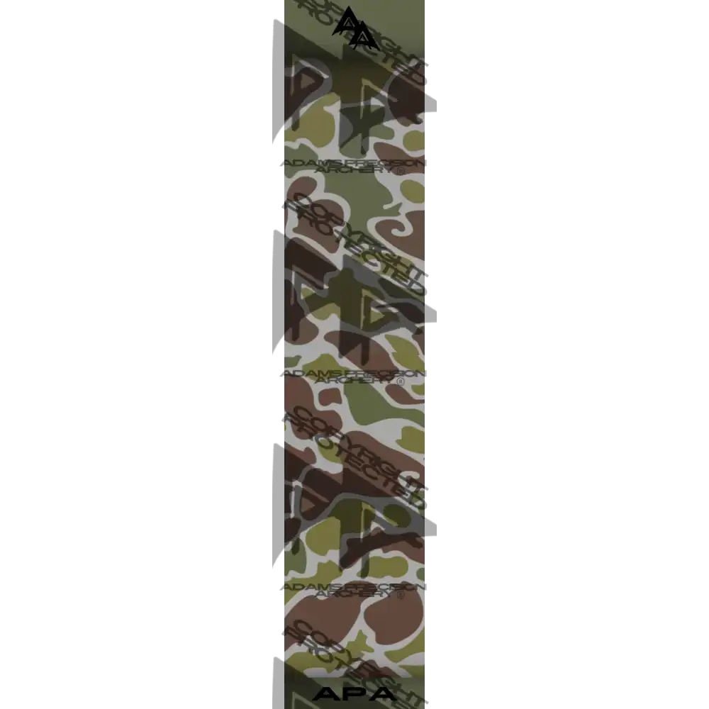 VINTAGE DUCK CAMO SERIES ARROW WRAPS - TRADITIONAL/GREY